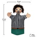 Maňuška klasická Otec dobrý-zlý, 2v1, 27 cm