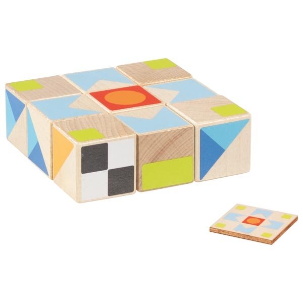 Školská logická skladačka kocka 3x3