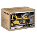 Šliapací traktor Builder Max s bagrom a vozíkom