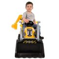 Šliapací traktor Builder Max s bagrom a vozíkom