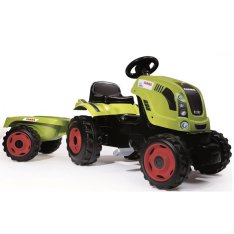 Smoby Šliapací traktor Claas s vozíkom