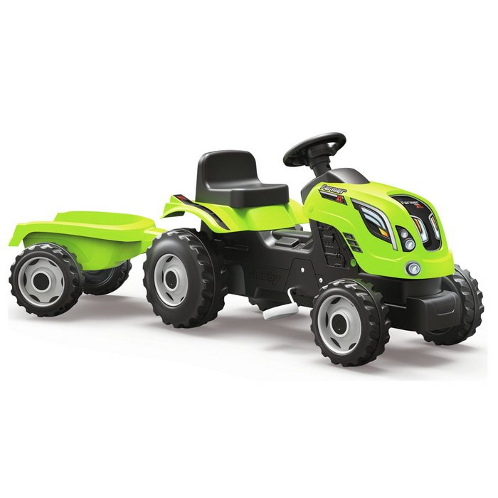 Smoby Šliapací traktor Farmer XL s vozíkom