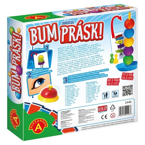Alexander Bum, prásk - spoločenská hra