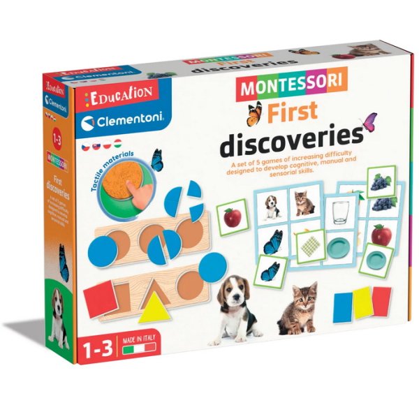 Clementoni Montessori Prvé objavy