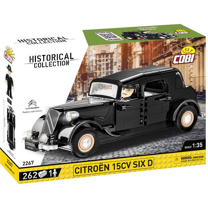 Cobi 2267 Citroen 15CV SIX D, 262 ks + figúrka
