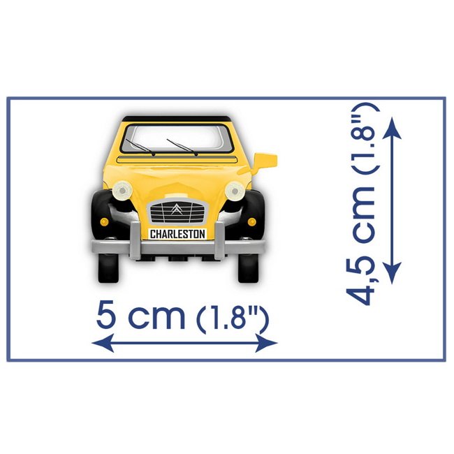 Cobi 24512 Citroën 2CV Charleston, 85 ks