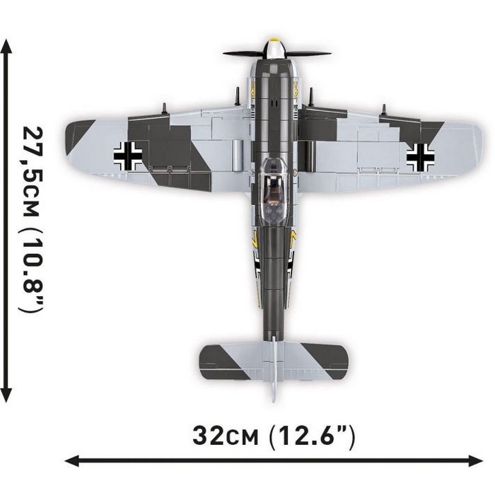 Cobi 5741 Focke-Wulf FW 190 A-3, 382 ks + figúrka