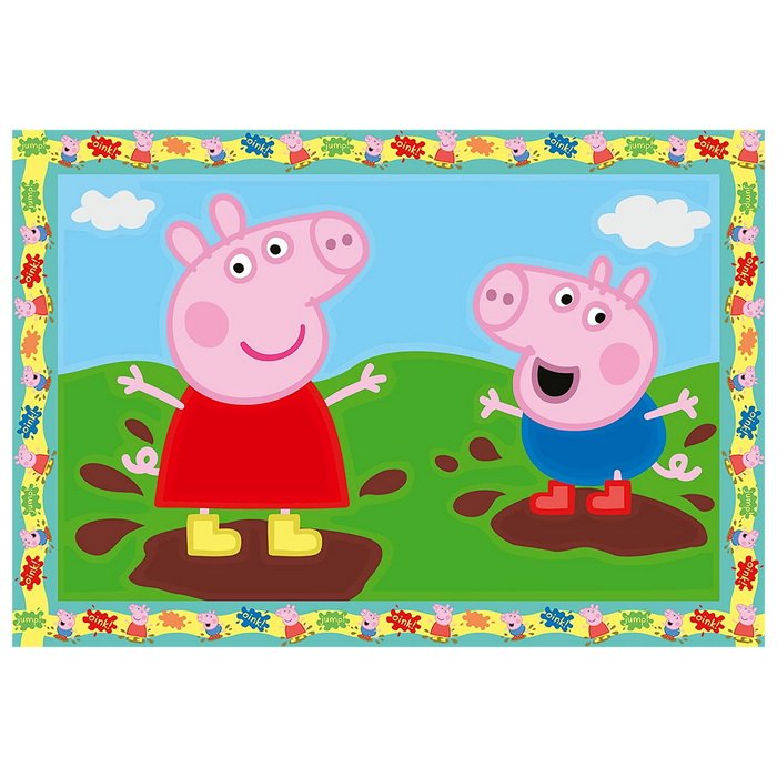CreArt Maľovanie podľa čísel Prasiatko Peppa