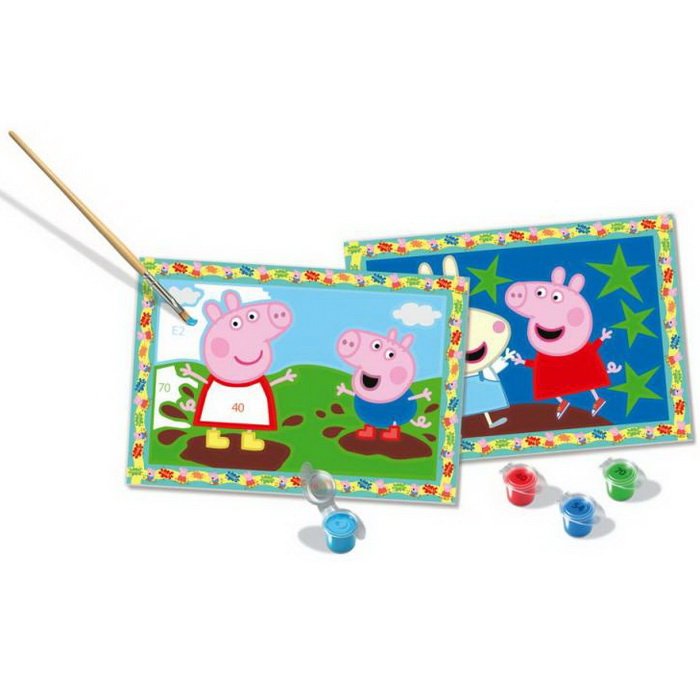 CreArt Maľovanie podľa čísel Prasiatko Peppa