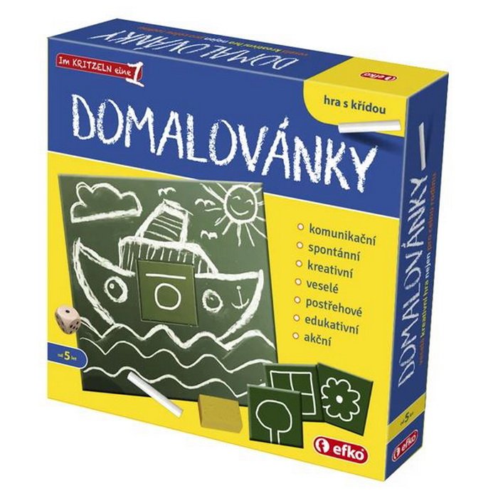 Efko Domalovánky Obrázky, kreatívna hra