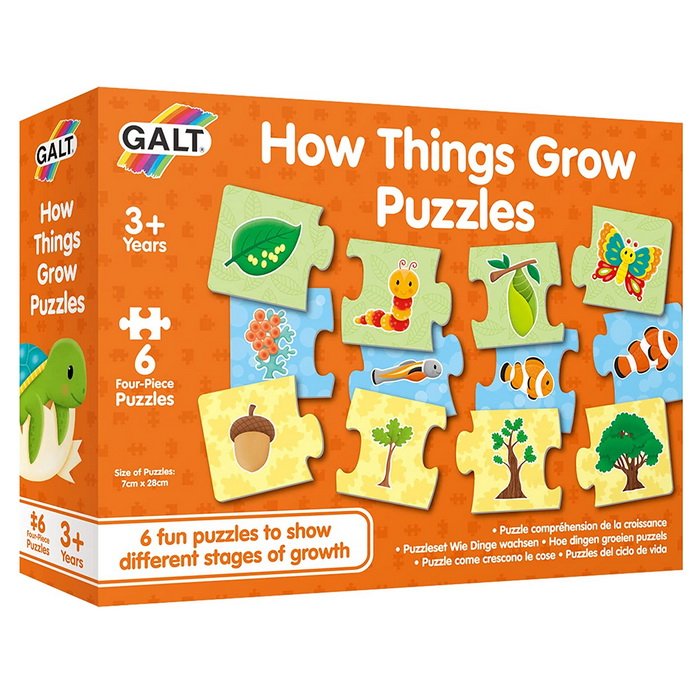GALT Puzzle Ako rastú? 6v1