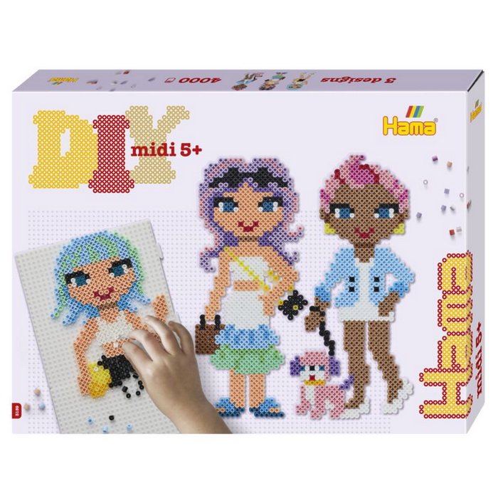 Hama Veľká darčeková sada Módny svet, 4.000 ks