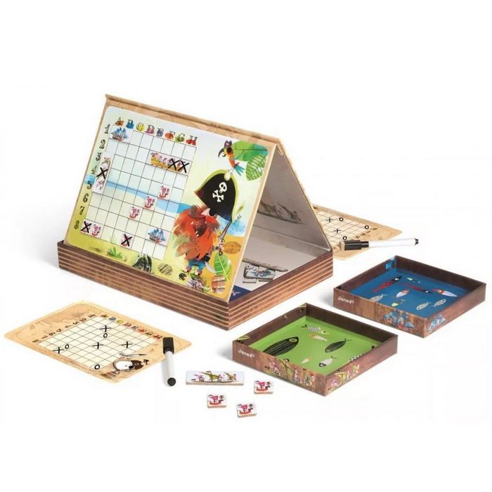 Janod Pirátske lodičky - magnetická hra