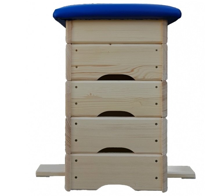 Švédska bedňa rovná 5 dielová, 60 cm