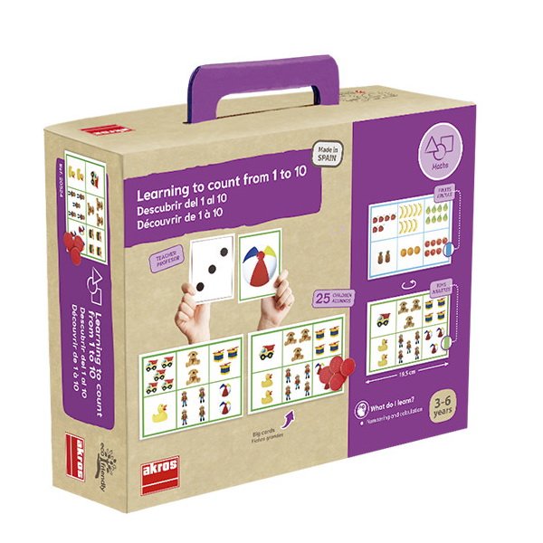Akros Bingo - Počítame od 1 do 10