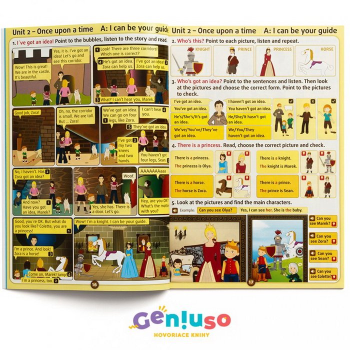 Geniuso balíček - angličtina pre školáka + hovoriace pero