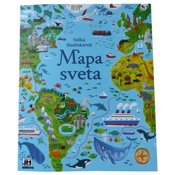 Veľká bludiskáreň Mapa sveta