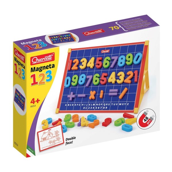 Quercetti Magnetická matematika 123, 48 ks