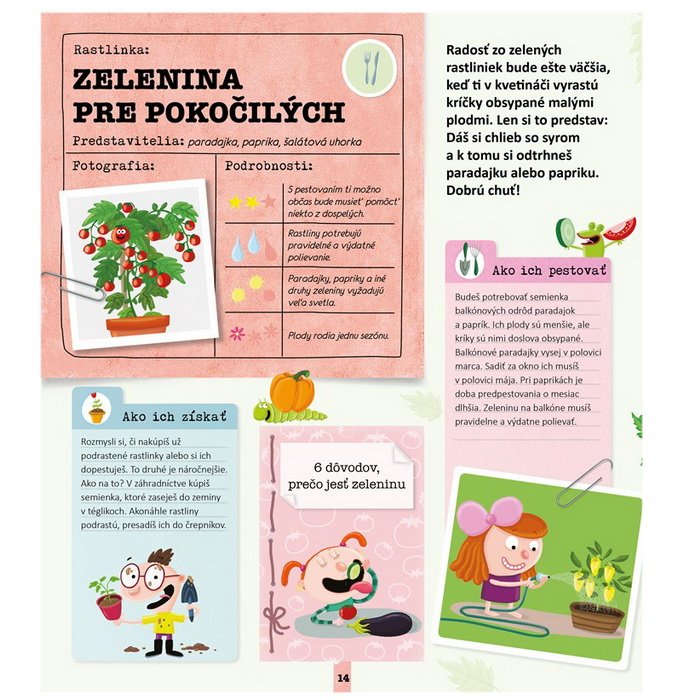 Vyber si svoju rastlinku a nauč sa o ňu starať
