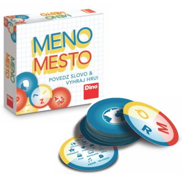Dino Meno mesto - cestovná hra