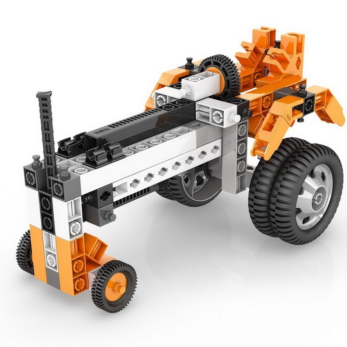 Engino STEM Mechanika - Kolesá, Nápravy a Naklonené roviny