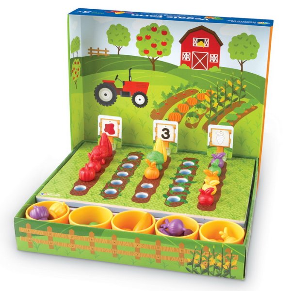 Learning Resources Zeleninová farma - hra na triedenie
