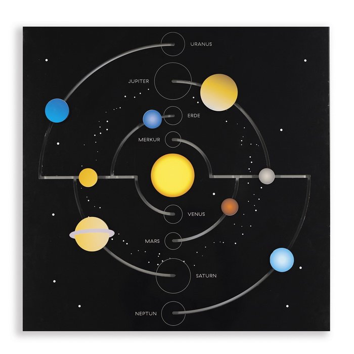 Nástenný panel Naše planéty, 58 cm