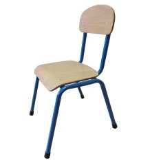 Stohovateľná kovová stolička Karolman 3, 35 cm