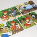 Magnetické kartičky Červená čiapočka, 8 kariet