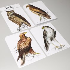 Magnetické obrázky Vtáky, 88 kariet