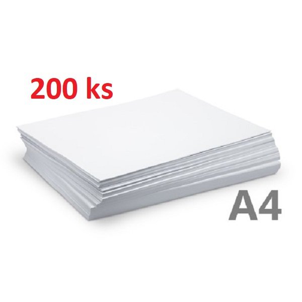 Školské balenie výkresov na kreslenie A4 180g, 200 ks