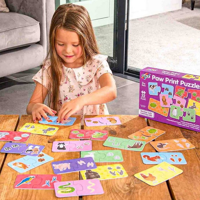 GALT Puzzle Zvieratká a ich stopy
