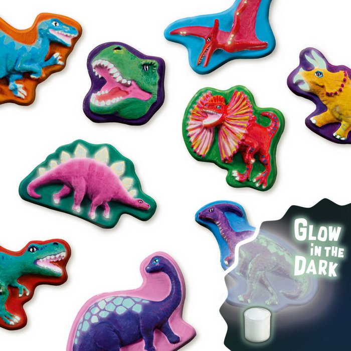 Ses Creative Odlievanie a maľovanie Svietiace dinosaury