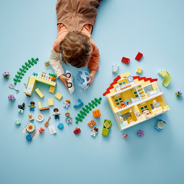 Duplo 10994 Rodinný dom 3v1, 218 ks