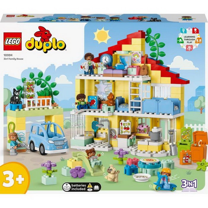 Duplo 10994 Rodinný dom 3v1, 218 ks