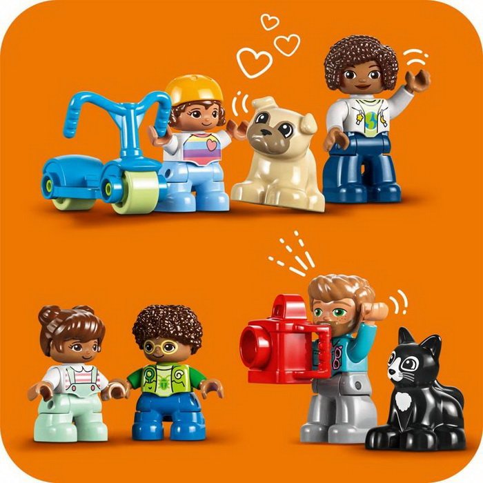 Duplo 10994 Rodinný dom 3v1, 218 ks