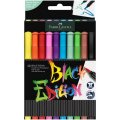 Faber Castell Popisovače Black Edition základné, 10 ks