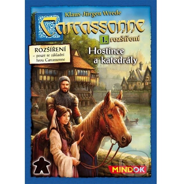 Mindok Carcassonne - rozšírenie 1 Hostince a katedrály