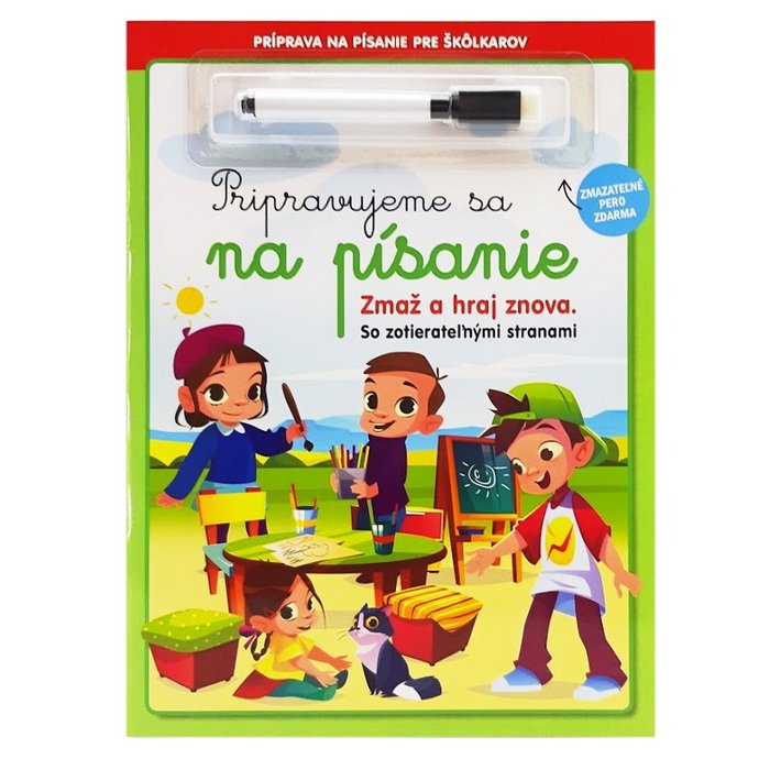 Pripravujeme sa na písanie so zotierateľným perom, 16 strán