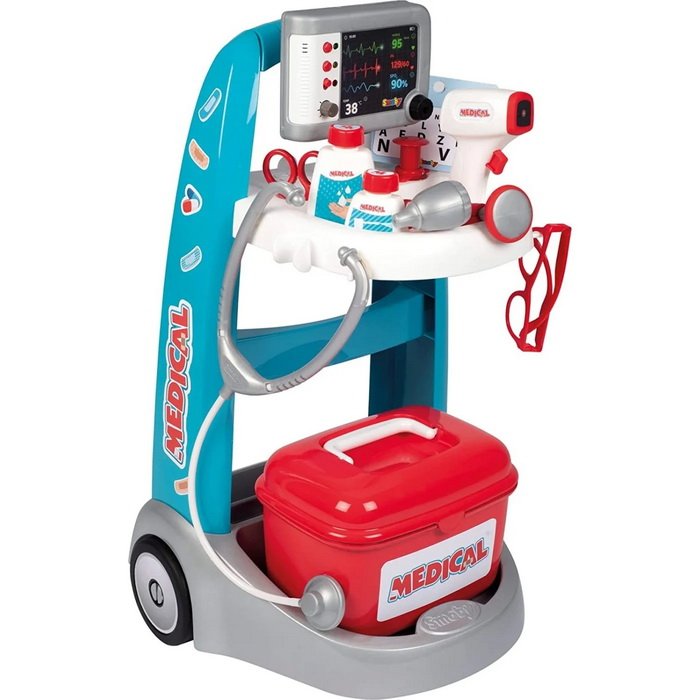 Smoby Lekársky elektronický vozík s príslušenstvom