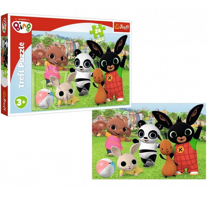 Trefl Puzzle Maxi Zajačik Bing, 24 dielikov