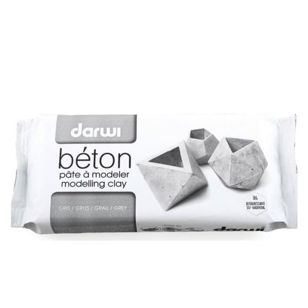 Darwi Samotvrdnúca hmota Betón 1000g