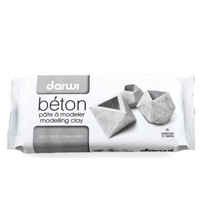 Darwi Samotvrdnúca hmota Betón 1000g