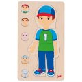 Goki Viacvrstvové puzzle Chlapec, 29 dielikov