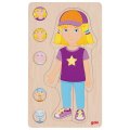 Goki Viacvrstvové puzzle Dievča, 29 dielikov