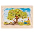 Goki Viacvrstvové puzzle Jabloň, 47 dielikov