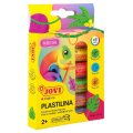 Jovi Plastelína neónové valčeky, 6 ks
