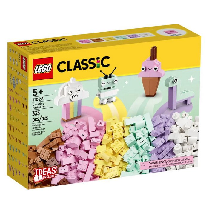 Lego Classic 11028 Pastelová kreatívna zábava, 333 ks