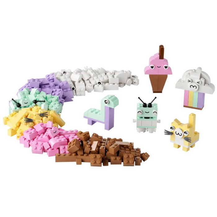 Lego Classic 11028 Pastelová kreatívna zábava, 333 ks