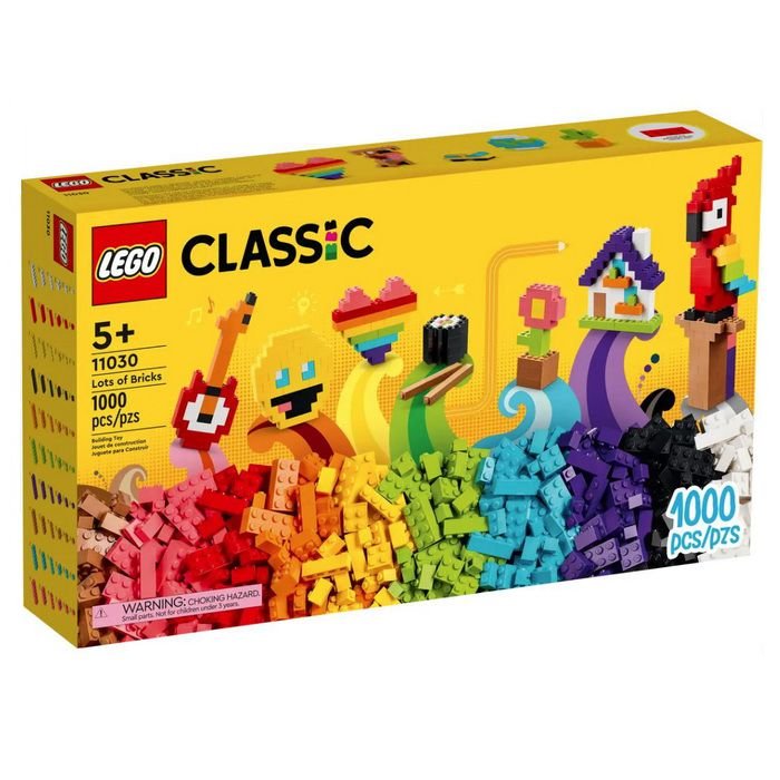 Lego Classic 11030 Veľké balenie kociek, 1000 ks